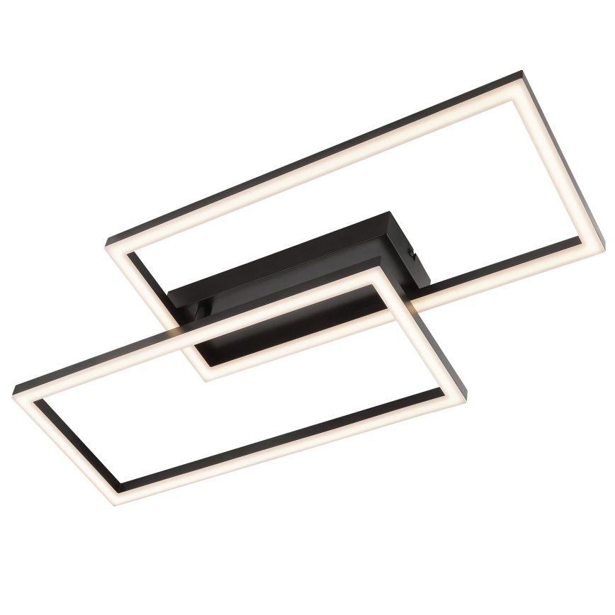 Brilliant - Plafón LED JORVIC LED/21W/230V 29x60 cm negro