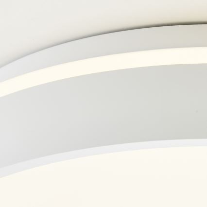 Brilliant - Plafón LED KALMAR LED/26W/230V 3000K diá. 39 cm blanco