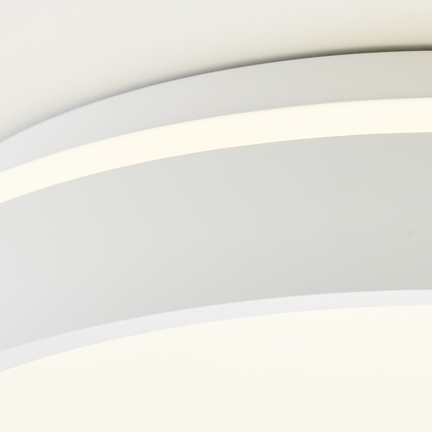 Brilliant - Plafón LED KALMAR LED/26W/230V 3000K diá. 39 cm blanco