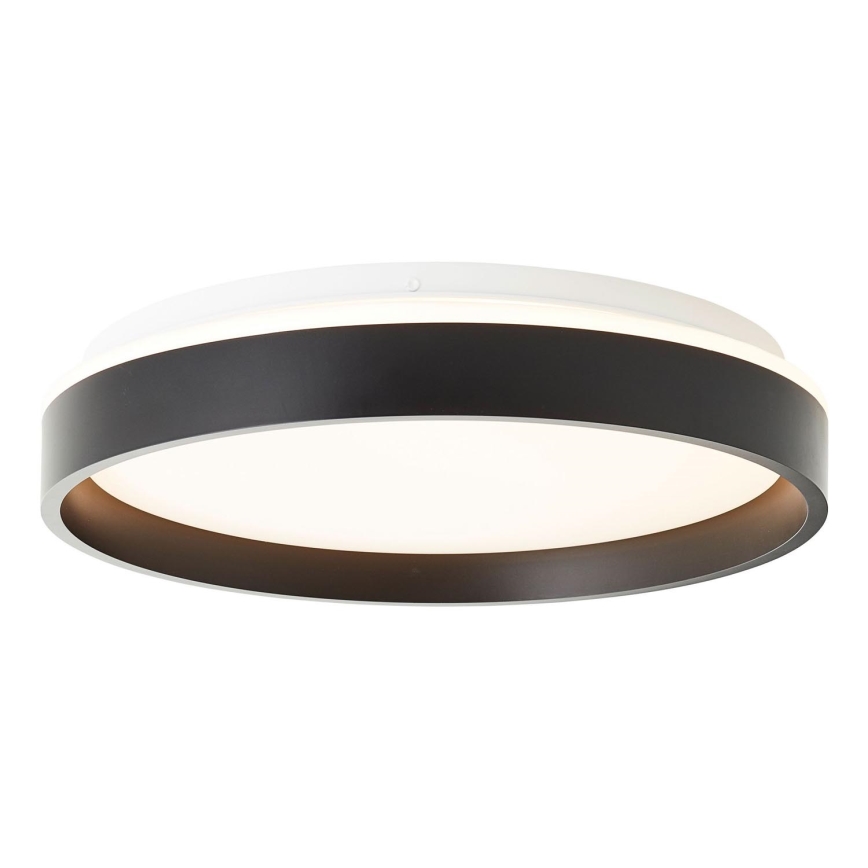 Brilliant - Plafón LED KALMAR LED/26W/230V 3000K diá. 39 cm negro