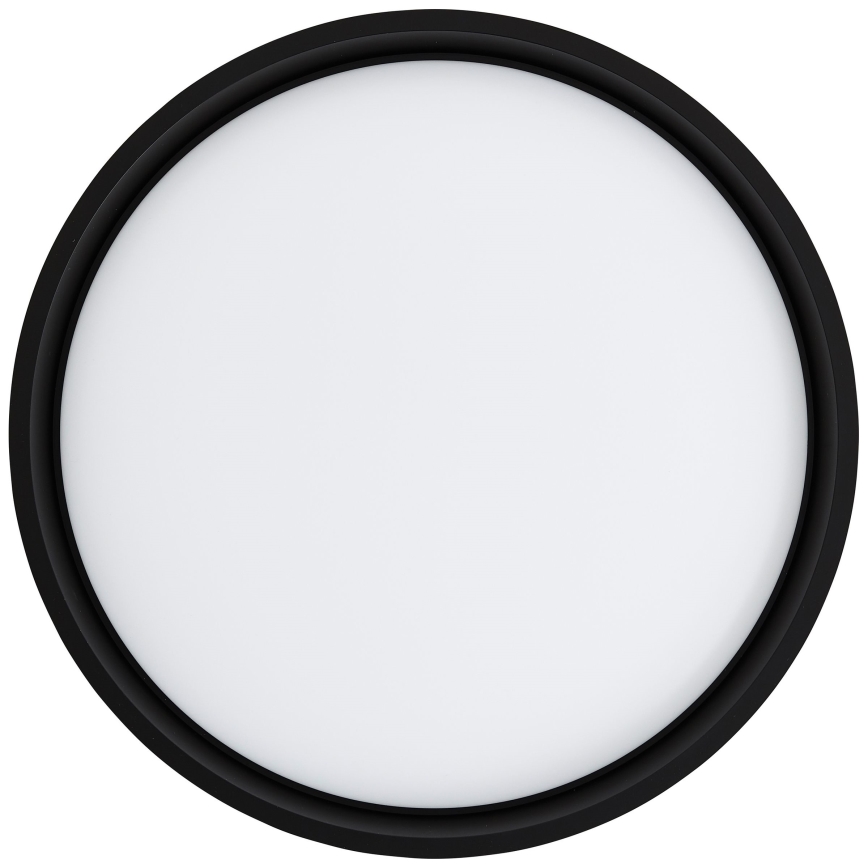Brilliant - Plafón LED KALMAR LED/26W/230V 3000K diá. 39 cm negro