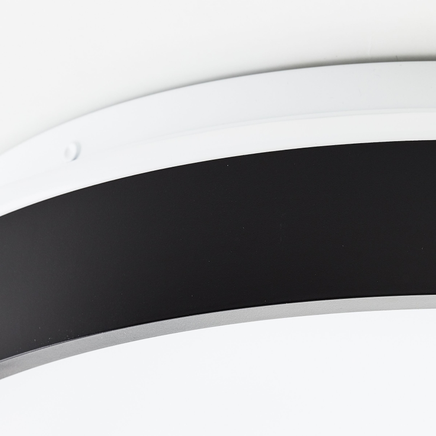 Brilliant - Plafón LED KALMAR LED/26W/230V 3000K diá. 39 cm negro