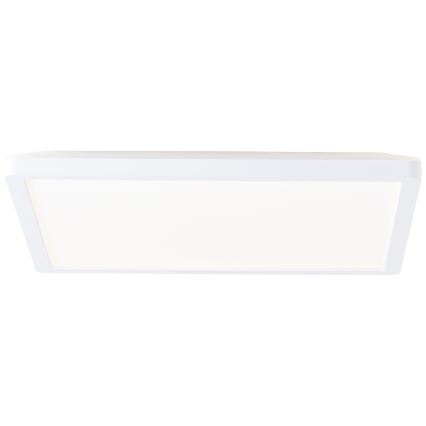 Brilliant - Plafón LED MILTON LED/18W/230V 29,3x29,3 cm blanco