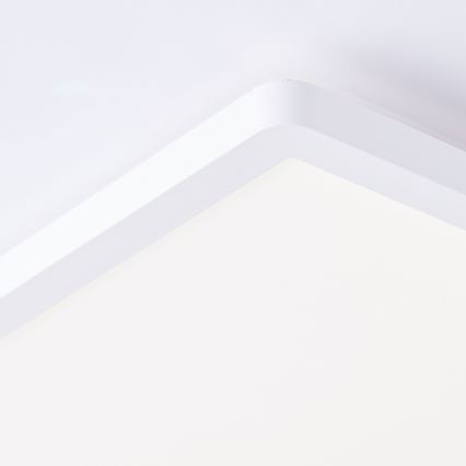 Brilliant - Plafón LED MILTON LED/18W/230V 29,3x29,3 cm blanco