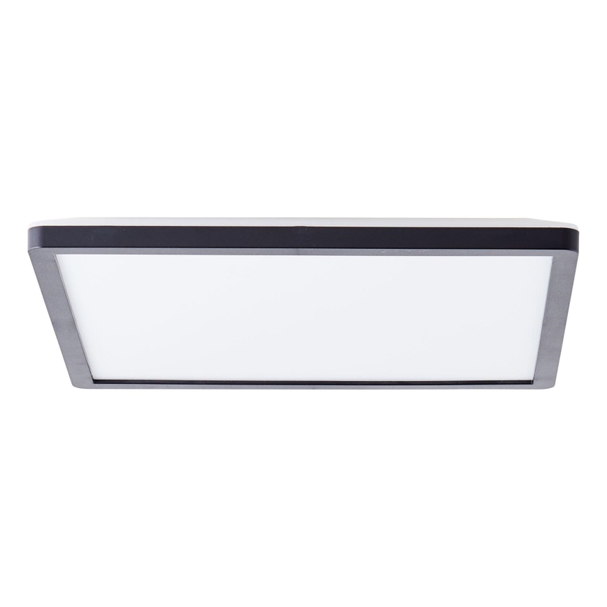 Brilliant - plafón LED MILTON LED/18W/230V 29,3x29,3 cm negro