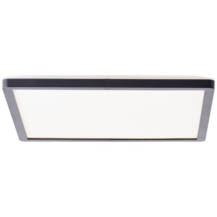 Brilliant - plafón LED MILTON LED/18W/230V 29,3x29,3 cm negro