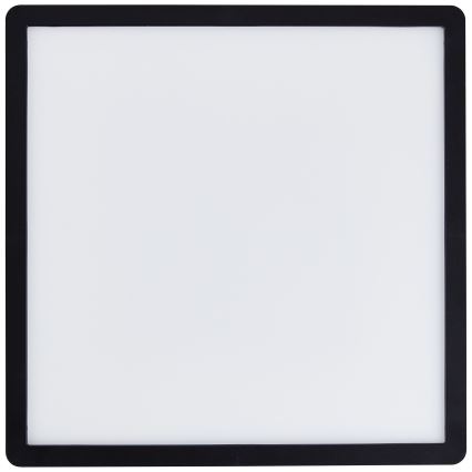 Brilliant - plafón LED MILTON LED/18W/230V 29,3x29,3 cm negro
