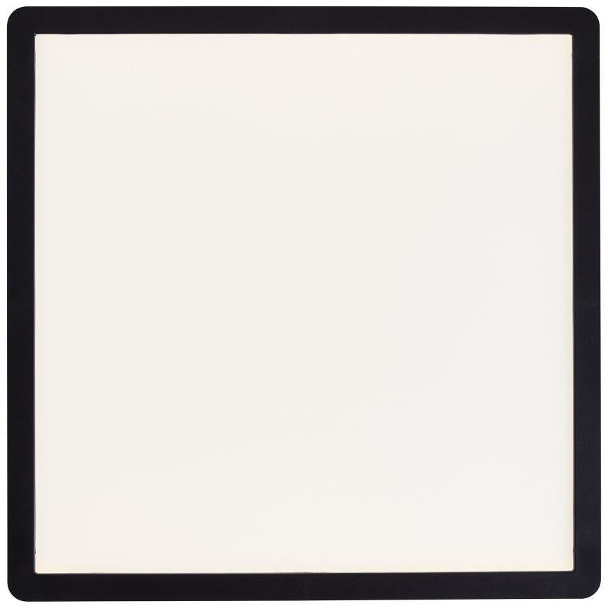 Brilliant - plafón LED MILTON LED/18W/230V 29,3x29,3 cm negro