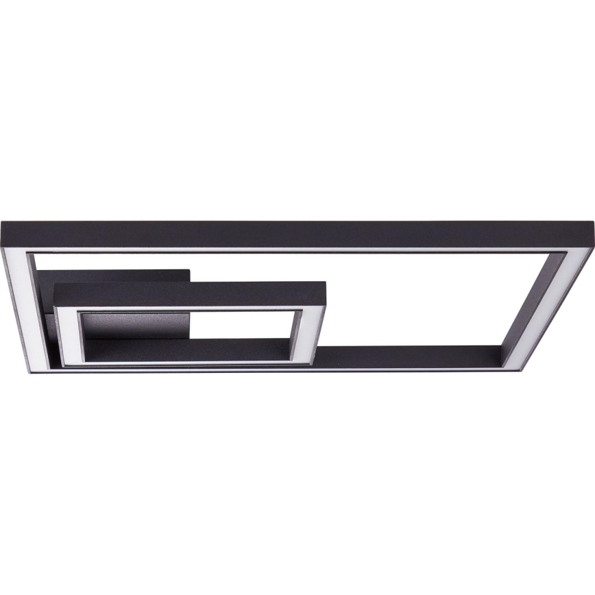 Brilliant - Plafón LED QUON LED/24W/230V 3000K 40x40 cm negro