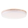 Brilliant - Plafón LED regulable BAARLO LED/36W/230V 3000-6500K diá. 50 cm blanco/madera de caucho + control remoto