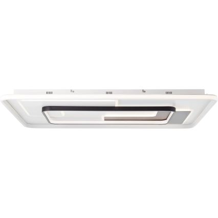 Brilliant - Plafón LED regulable BARDEN LED/57W/230V 3000-6800K 60x90 cm blanco + control remoto