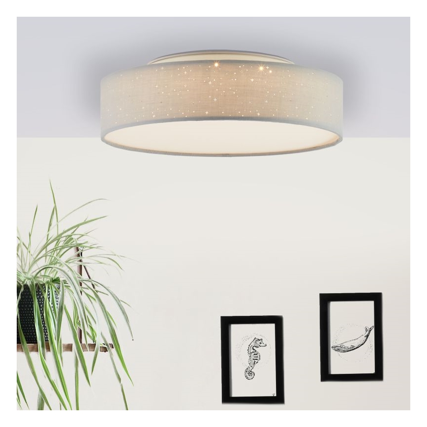 Brilliant - Plafón LED regulable BASKA LED/12W/230V diá. 38 cm 3000K