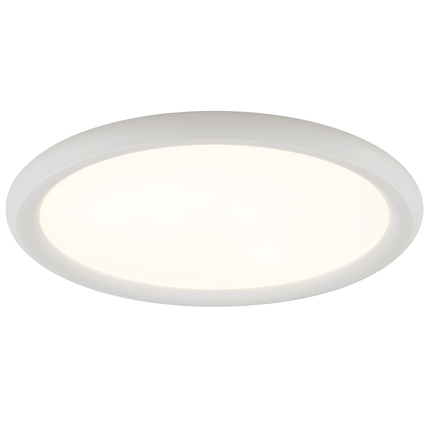 Brilliant - Plafón LED regulable CARLOZ LED/16W/230V, Ø 30 cm, blanco