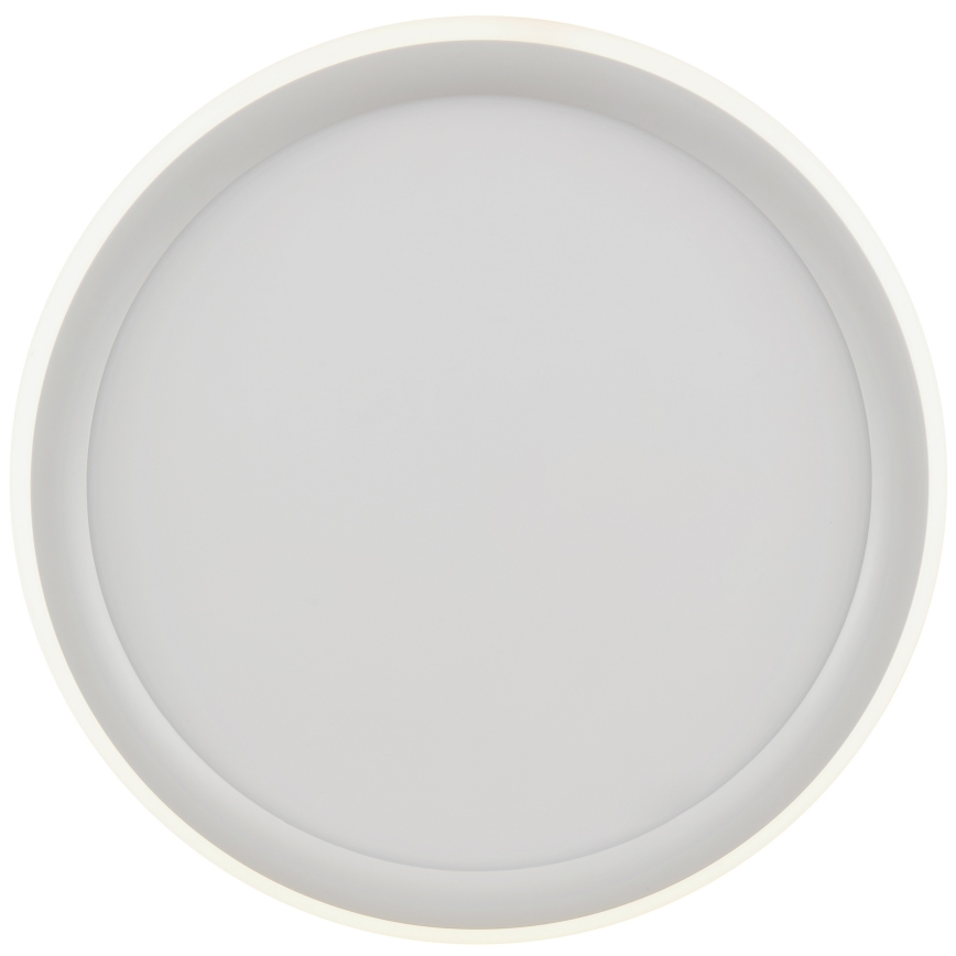 Brilliant - Plafón LED regulable CARLOZ LED/16W/230V, Ø 30 cm, blanco