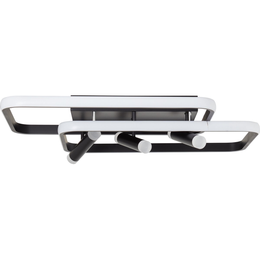 Brilliant - Plafón LED regulable DALIDA LED/54W/230V 3000-6500K 45,2x66 cm negro + control remoto