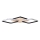 Brilliant - Plafón LED regulable DENNET LED/40W/230V 3000K 62x62 cm