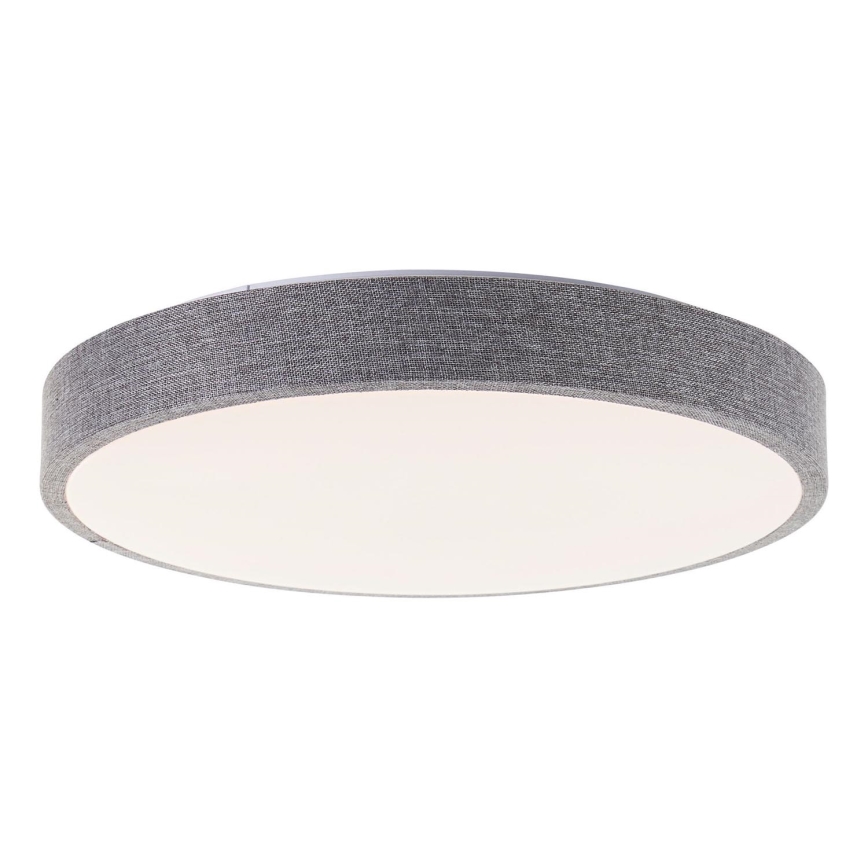 Brilliant - Plafón LED regulable FILIZ LED/24W/230V diá. 38,5 cm gris