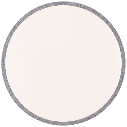 Brilliant - Plafón LED regulable FILIZ LED/24W/230V diá. 38,5 cm gris