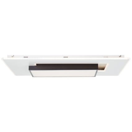 Brilliant - Plafón LED regulable HUTSON LED/60W/230V 3000-7100K 50x80 cm blanco + control remoto