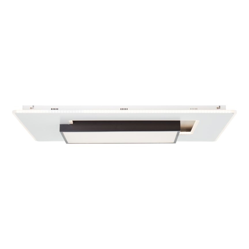 Brilliant - Plafón LED regulable HUTSON LED/60W/230V 3000-7100K 50x80 cm blanco + control remoto