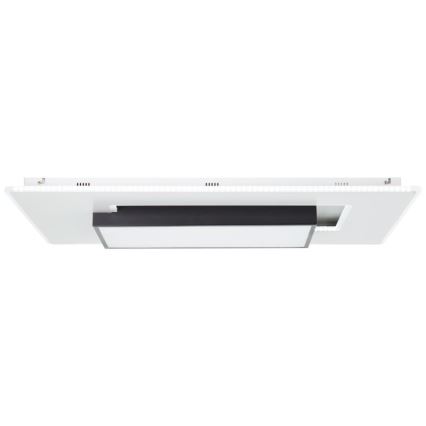 Brilliant - Plafón LED regulable HUTSON LED/60W/230V 3000-7100K 50x80 cm blanco + control remoto