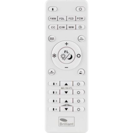 Brilliant - Plafón LED regulable LAURICE LED/24W/230V 2700-6500K + control remoto