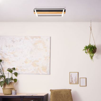 Brilliant - Plafón LED regulable LONEOS LED/24W/230V 3000K 45x40 cm