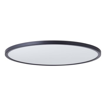 Brilliant - Plafón LED regulable para baño BRENNAN LED/35W/230V Ø 54 cm IP44 negro