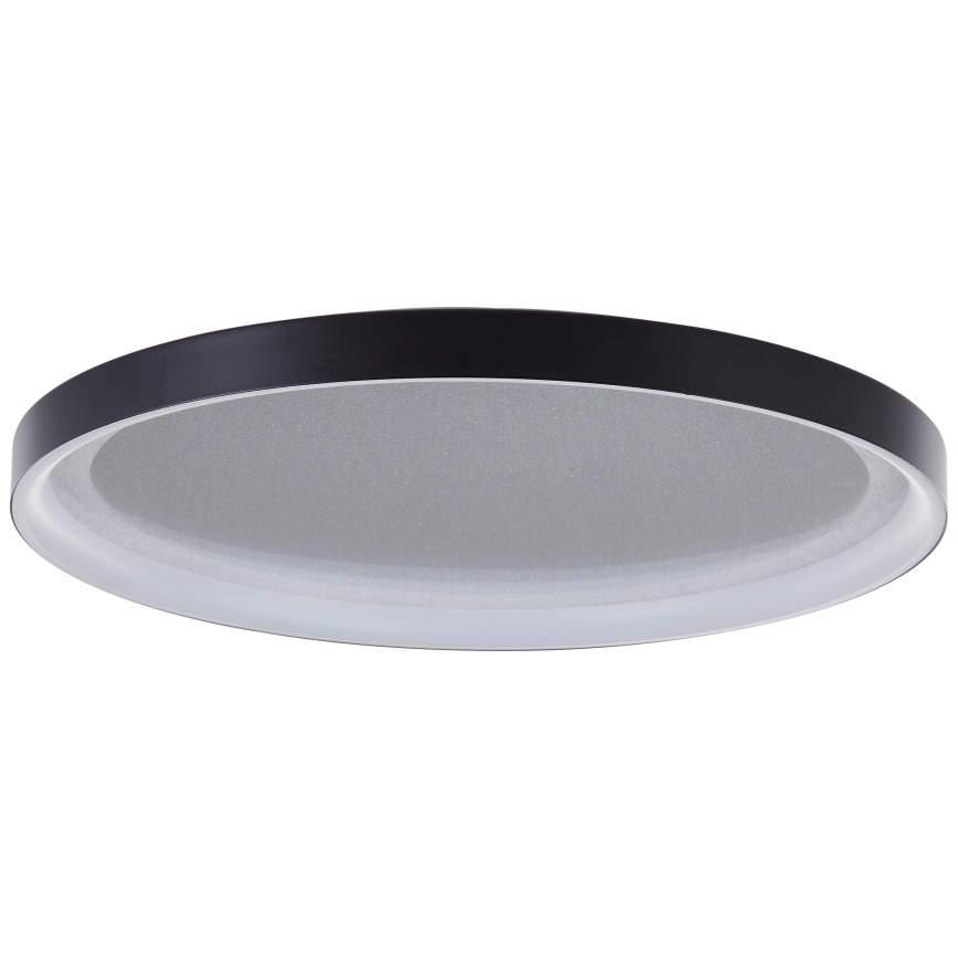 Brilliant - Plafón LED regulable QUITO LED/30W/230V 3000K diá. 42 cm negro
