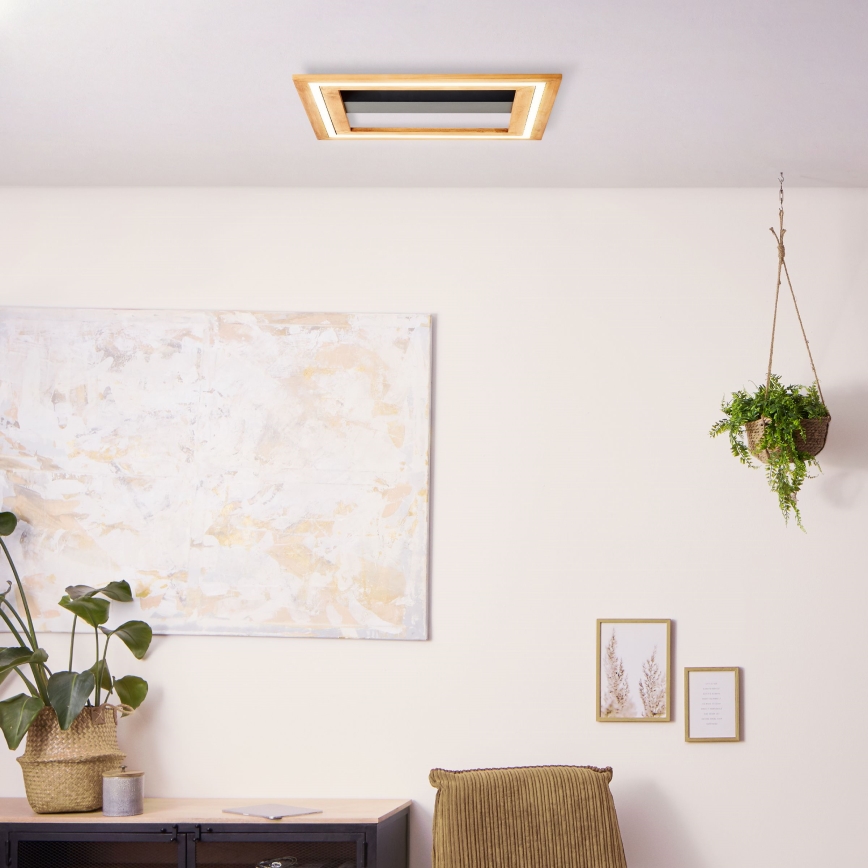 Brilliant - Plafón LED regulable RHEA LED/24W/230V 3000K 45x45 cm