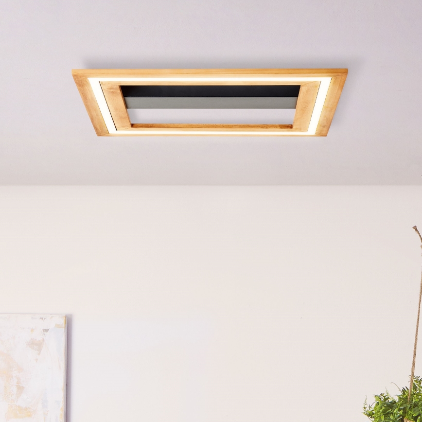 Brilliant - Plafón LED regulable RHEA LED/24W/230V 3000K 45x45 cm