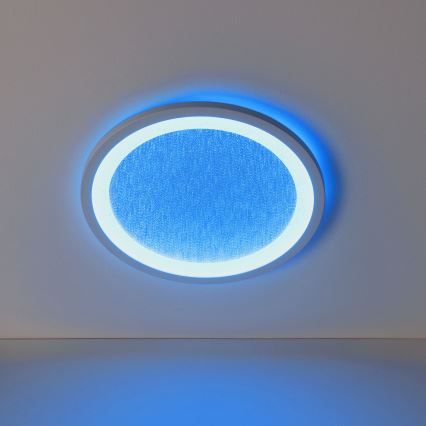 Brilliant - Plafón LED RGBW regulable TANIDA LED/22W/230V 3000-6500K+ control remoto