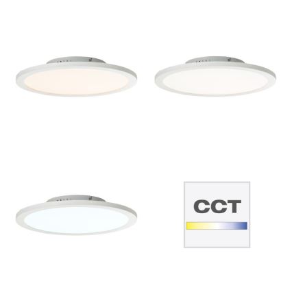 Brilliant - Plafón LED RGBW regulable ABIE LED/24W/230V 2700-6500K + control remoto