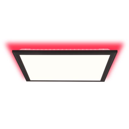 Brilliant - Plafón LED RGBW regulable ALLIE LED/24W/230V 2700-6500K negro + control remoto