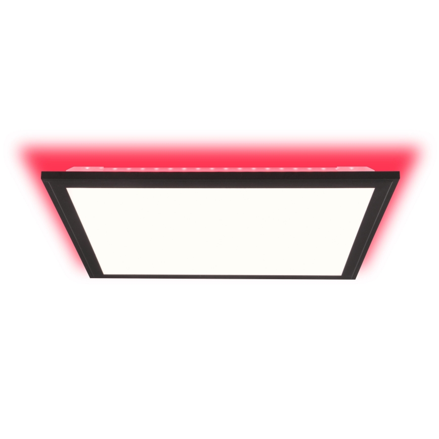 Brilliant - Plafón LED RGBW regulable ALLIE LED/24W/230V 2700-6500K negro + control remoto