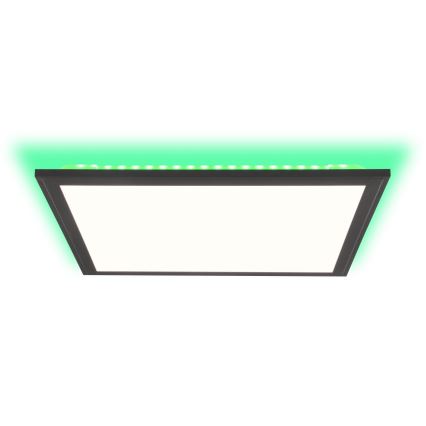Brilliant - Plafón LED RGBW regulable ALLIE LED/24W/230V 2700-6500K negro + control remoto