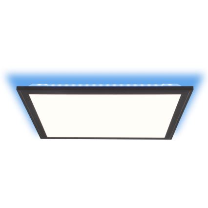 Brilliant - Plafón LED RGBW regulable ALLIE LED/24W/230V 2700-6500K negro + control remoto