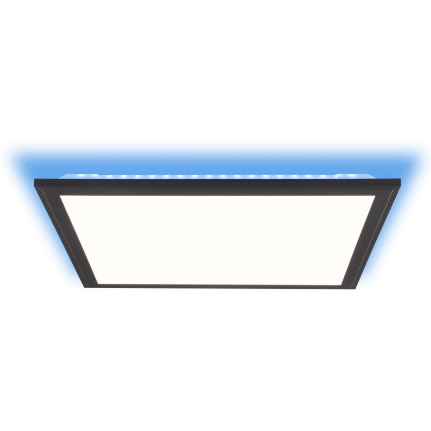 Brilliant - Plafón LED RGBW regulable ALLIE LED/24W/230V 2700-6500K negro + control remoto