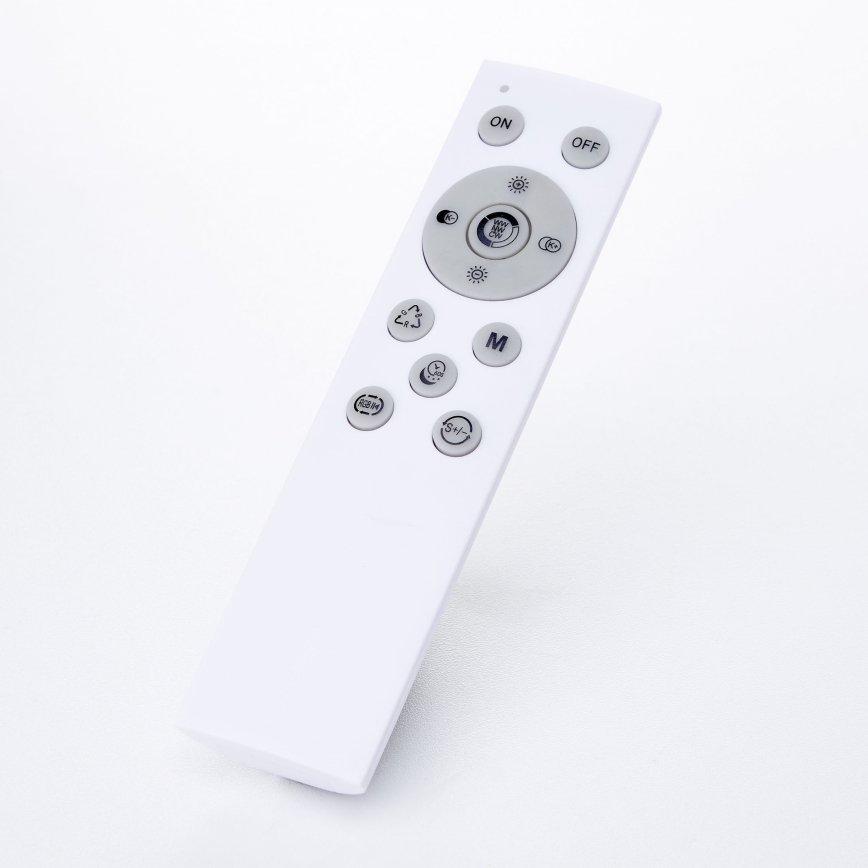 Brilliant - Plafón LED RGBW regulable FLOCO LED/34W/230V 3000-6500K diá. 49,5 cm blanco + control remoto
