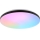 Brilliant - Plafón LED RGBW regulable LIVIO LED/20W/230V 3000-6500K diá. 49 cm negro + control remoto