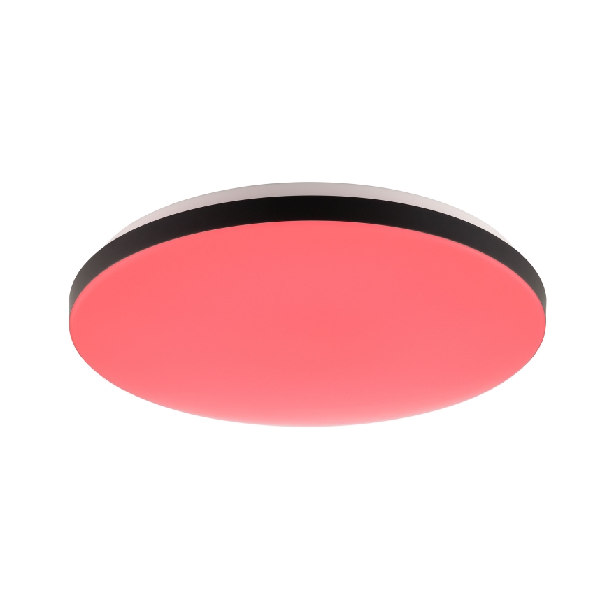 Brilliant - Plafón LED RGBW regulable LIVIO LED/20W/230V 3000-6500K diá. 49 cm negro + control remoto