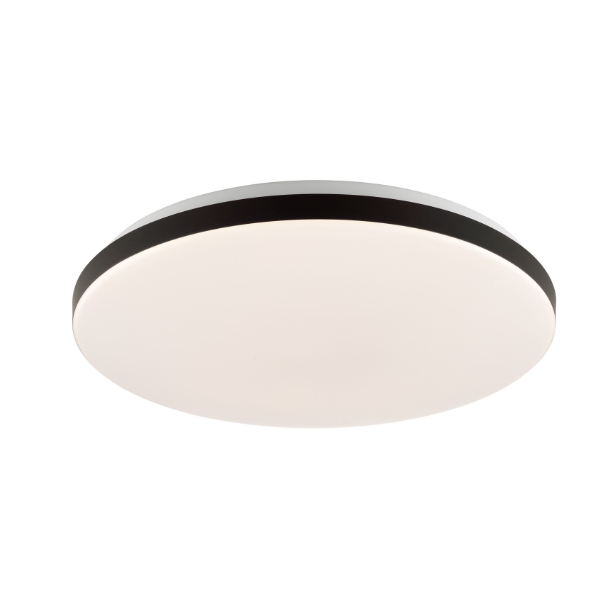 Brilliant - Plafón LED RGBW regulable LIVIO LED/20W/230V 3000-6500K diá. 49 cm negro + control remoto