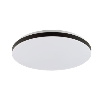 Brilliant - Plafón LED RGBW regulable LIVIO LED/20W/230V 3000-6500K diá. 49 cm negro + control remoto
