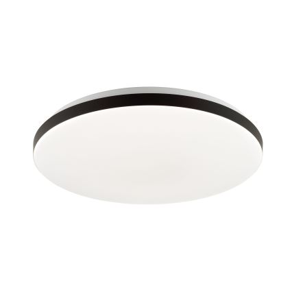 Brilliant - Plafón LED RGBW regulable LIVIO LED/20W/230V 3000-6500K diá. 49 cm negro + control remoto