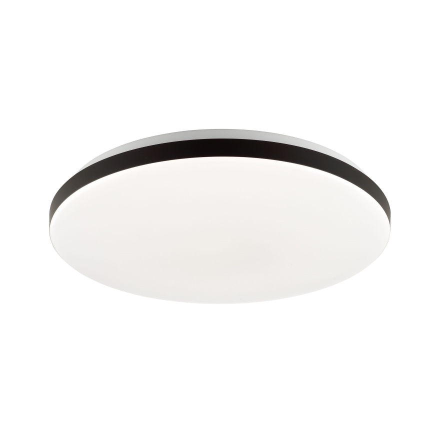 Brilliant - Plafón LED RGBW regulable LIVIO LED/20W/230V 3000-6500K diá. 49 cm negro + control remoto