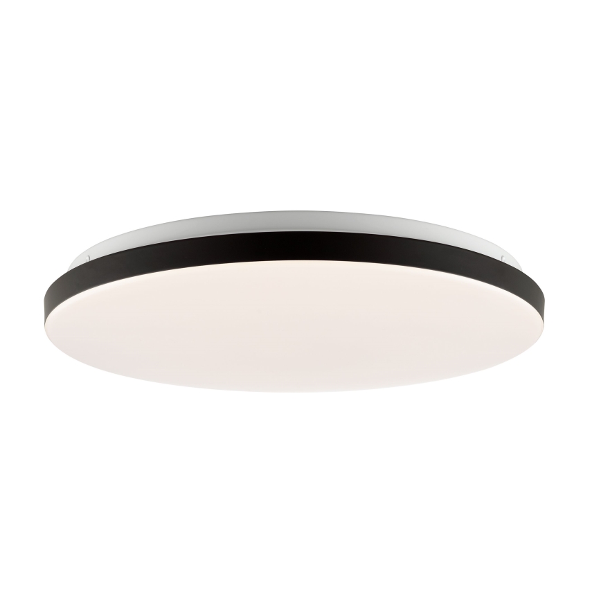 Brilliant - Plafón LED RGBW regulable LIVIO LED/20W/230V 3000-6500K diá. 49 cm negro + control remoto