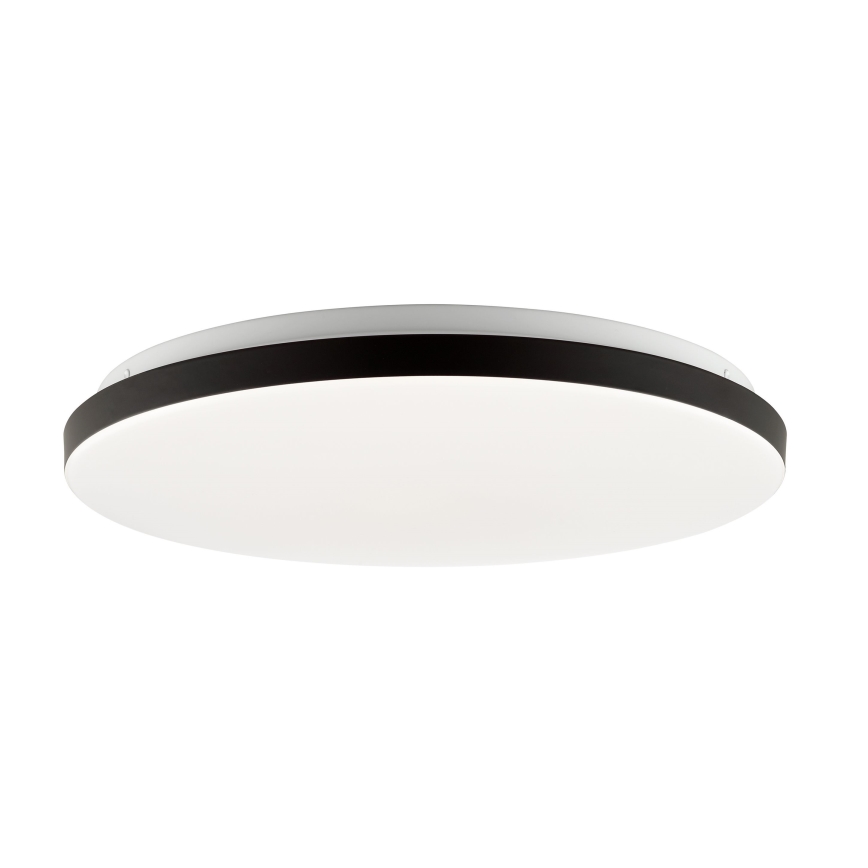 Brilliant - Plafón LED RGBW regulable LIVIO LED/20W/230V 3000-6500K diá. 49 cm negro + control remoto