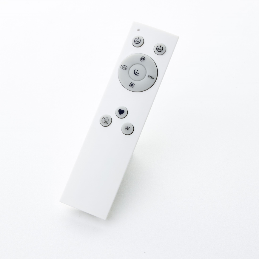 Brilliant - Plafón LED RGBW regulable LOTTI LED/16W/230V 3000K diá. 30 cm negro Wi-Fi Tuya + control remoto