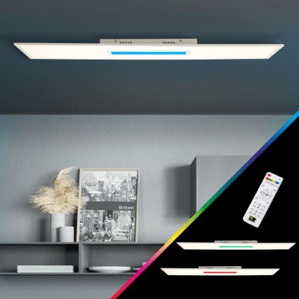 Brilliant - Plafón LED RGBW regulable ODELLA LED/37W/230V 2700-6500K + control remoto