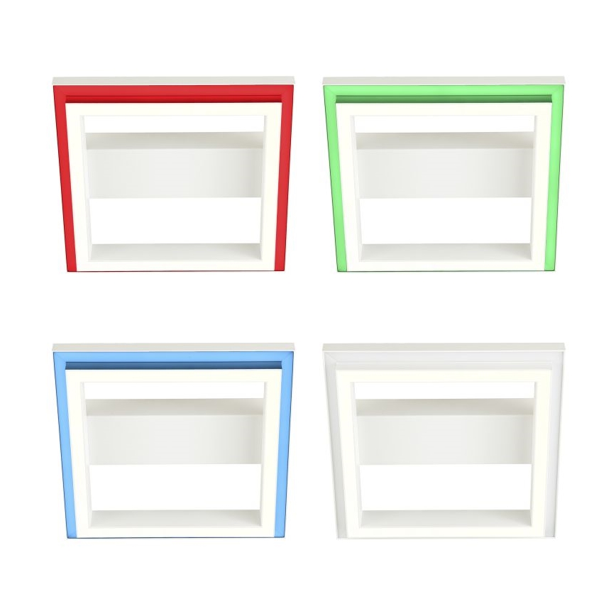 Brilliant - Plafón LED RGBW regulable PALLAS LED/18W/230V 2700-6500K + control remoto